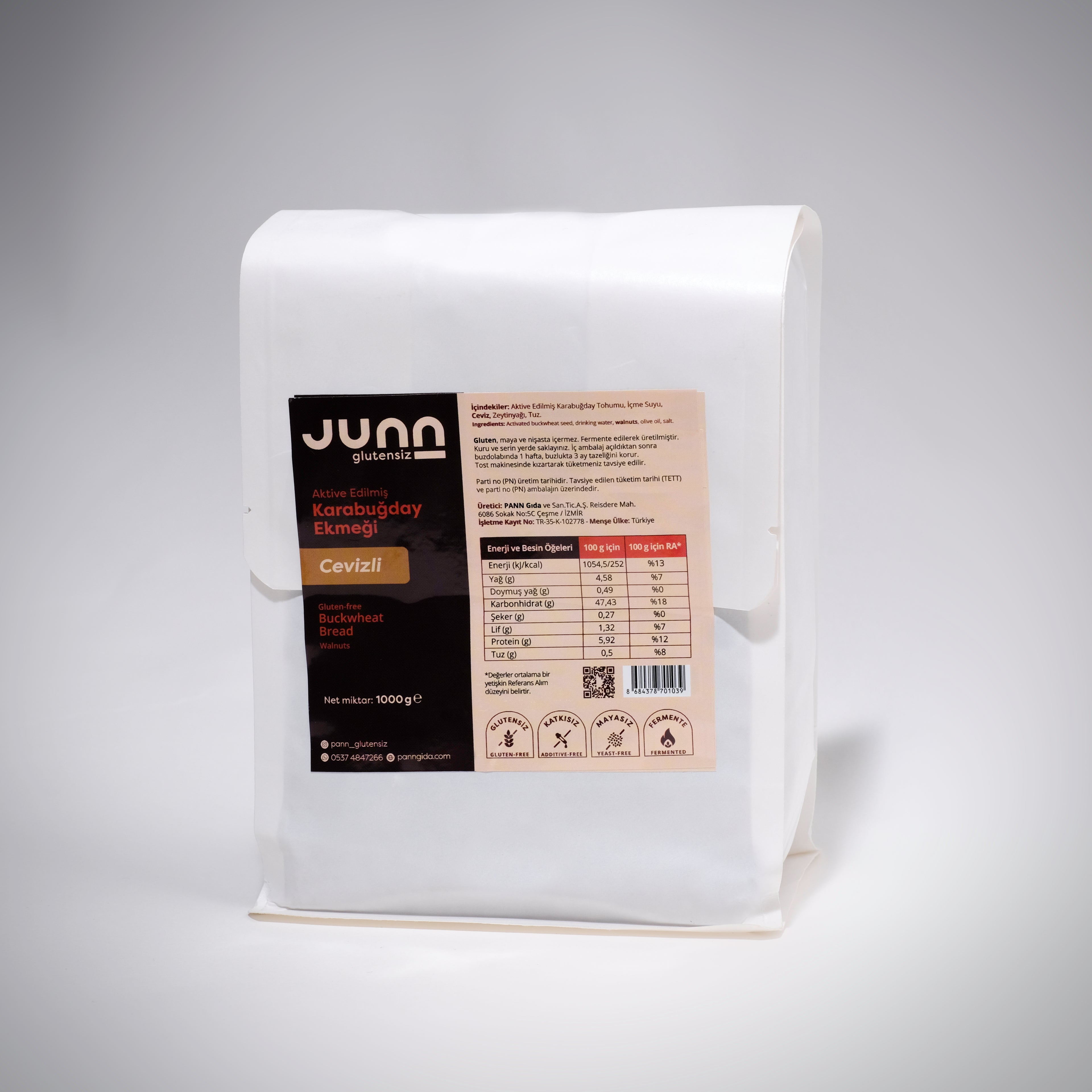 Cevizli Karabuğday Ekmeği