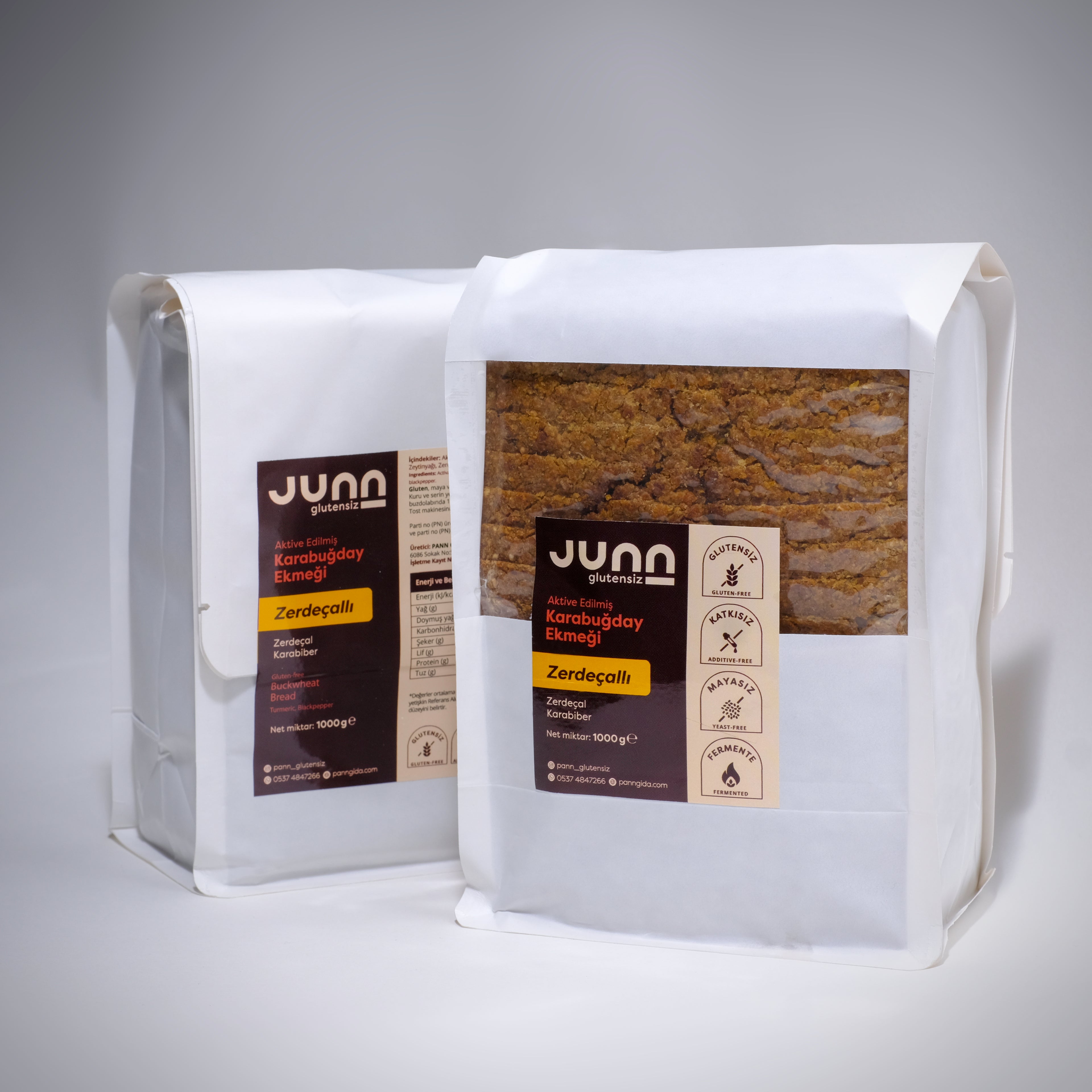 Zerdeçallı Karabuğday Ekmeği