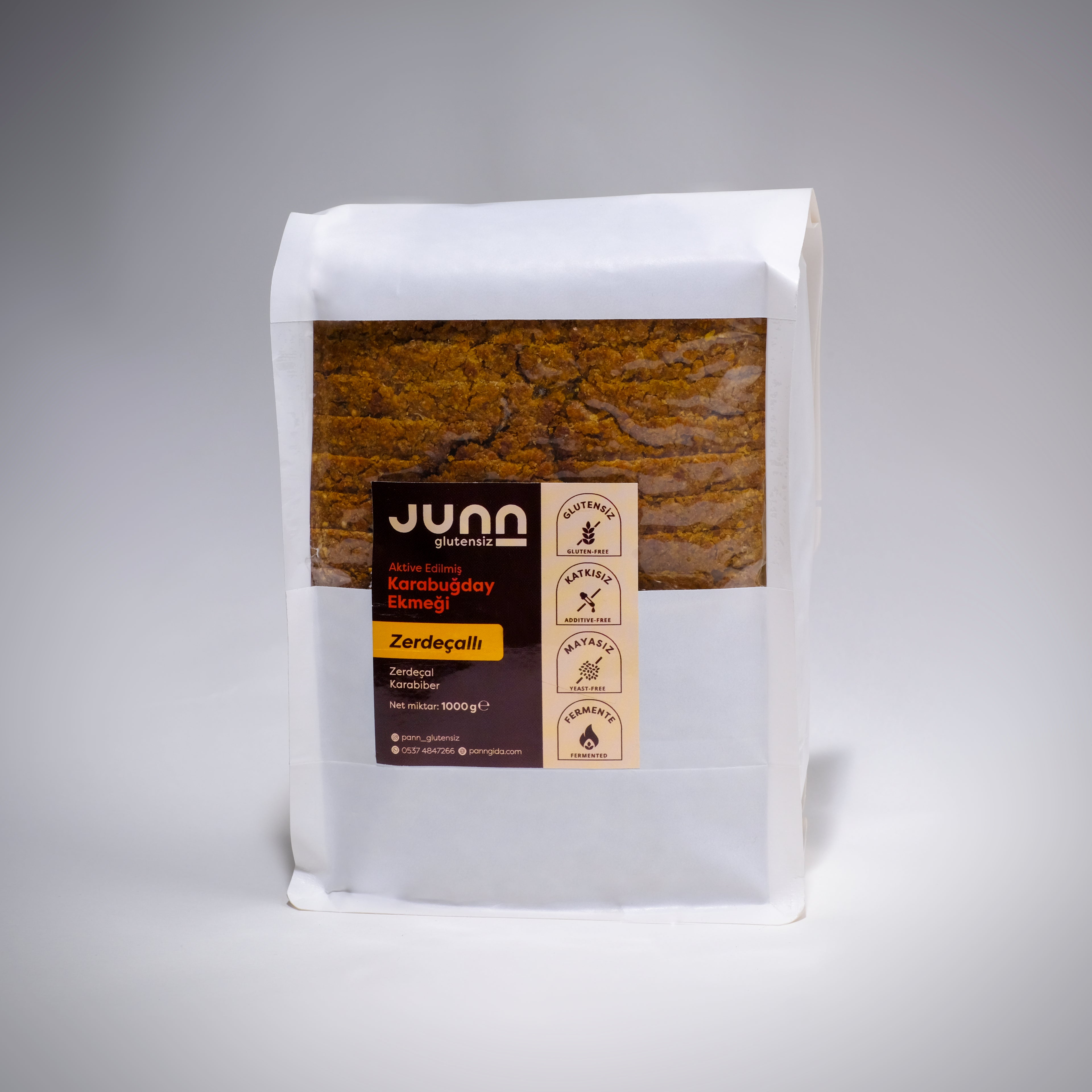 Zerdeçallı Karabuğday Ekmeği